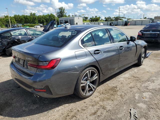 3MW5R1J03N8C38242 - 2022 BMW 330I GRAY photo 3