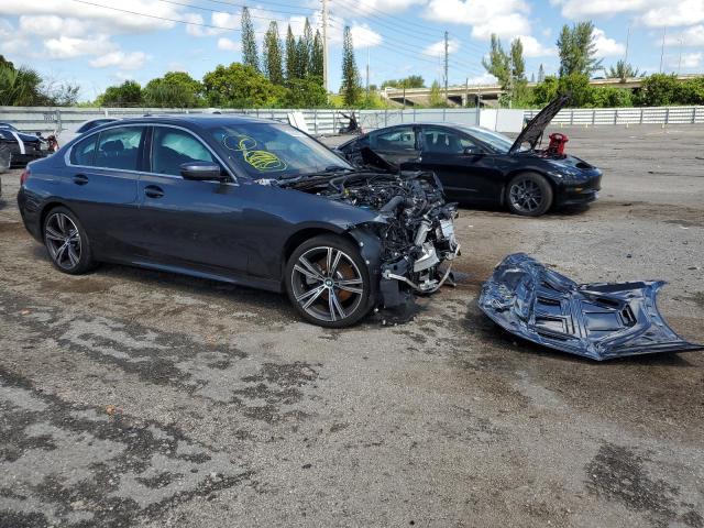 3MW5R1J03N8C38242 - 2022 BMW 330I GRAY photo 4