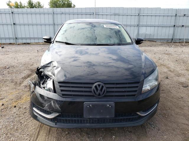 1VWCH7A32CC052480 - 2012 VOLKSWAGEN PASSAT SEL BLACK photo 5