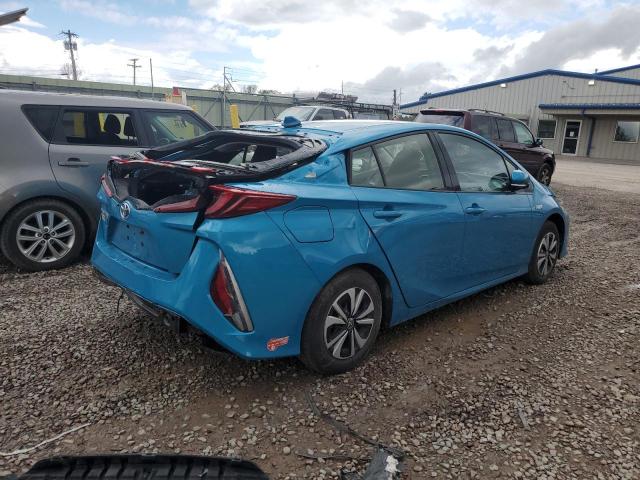 JTDKARFP2H3013986 - 2017 TOYOTA PRIUS PRIM 蓝色 照片 3