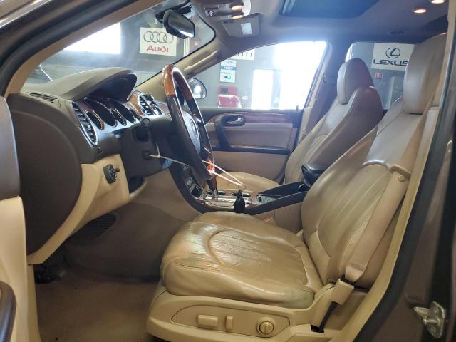 5GALVCED1AJ184549 - 2010 BUICK ENCLAVE CXL رمادي صورة 7