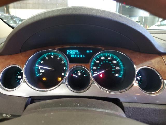 5GALVCED1AJ184549 - 2010 BUICK ENCLAVE CXL رمادي صورة 9