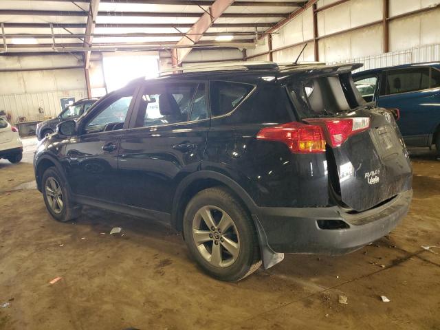 2T3RFREV5FW407184 - 2015 TOYOTA RAV4 XLE BLACK photo 2