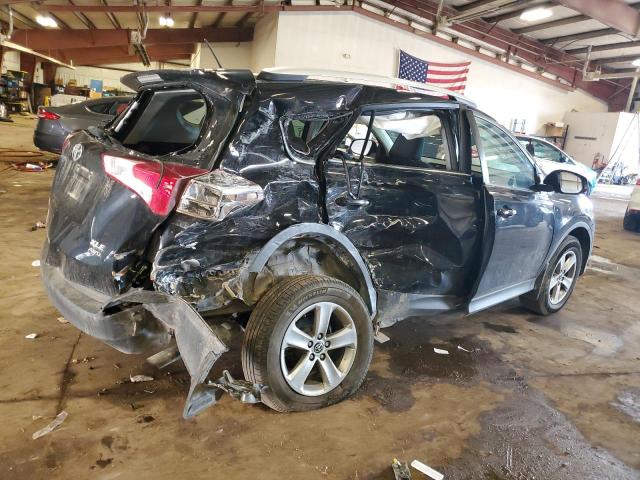 2T3RFREV5FW407184 - 2015 TOYOTA RAV4 XLE BLACK photo 3