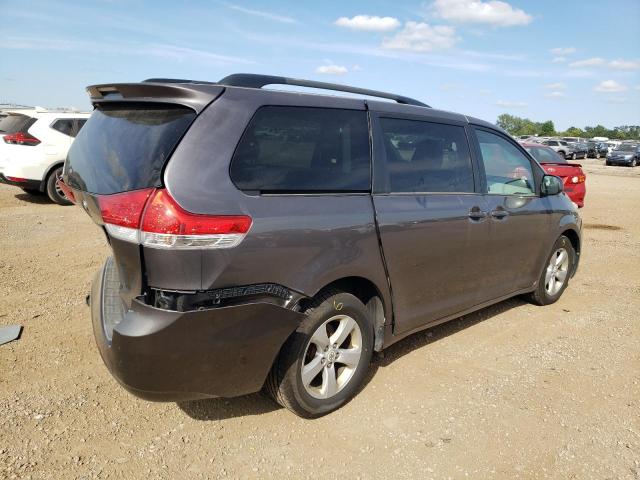 5TDKK3DC1BS023408 - 2011 TOYOTA SIENNA LE GRAY photo 3