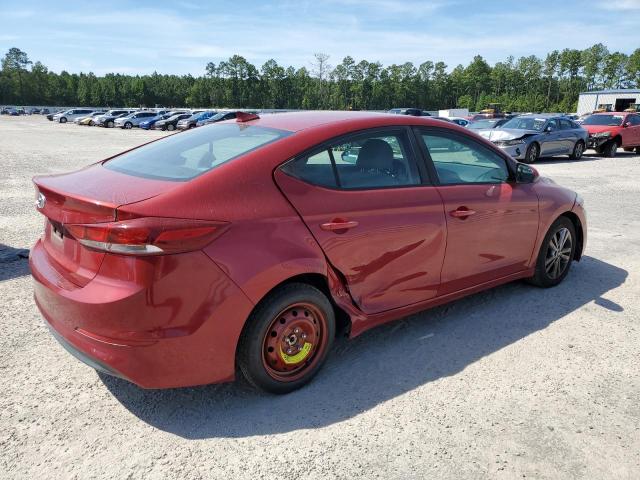 KMHD84LF3HU208830 - 2017 HYUNDAI ELANTRA SE RED photo 3