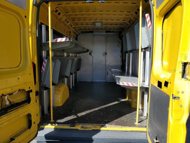 3C6URVJG9GE108092 - 2016 RAM PROMASTER 3500 HIGH ყვითელი ფოტო 10