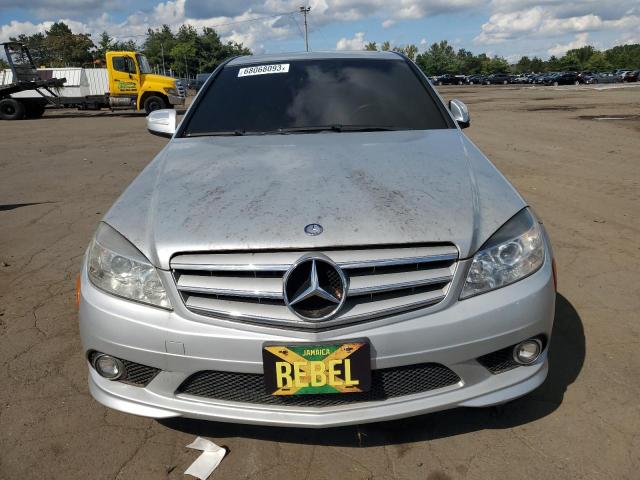 WDDGF54X39R077820 - 2009 MERCEDES-BENZ C 300 SILVER photo 5