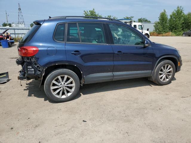 WVGHV7AX9DW555021 - 2013 VOLKSWAGEN TIGUAN S BLUE photo 3