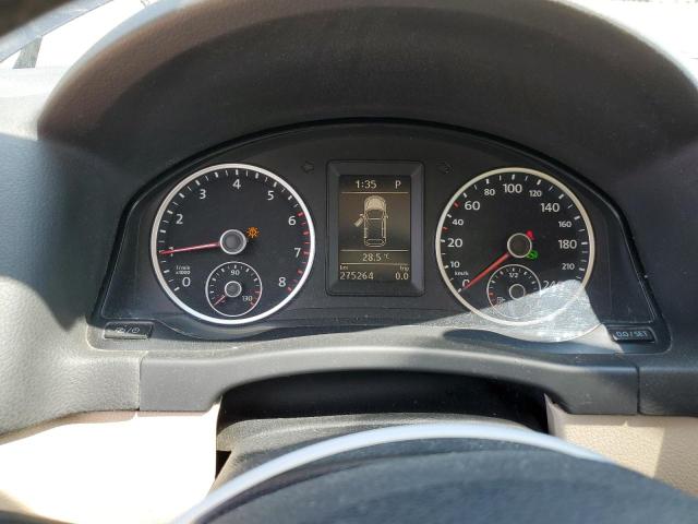 WVGHV7AX9DW555021 - 2013 VOLKSWAGEN TIGUAN S BLUE photo 9