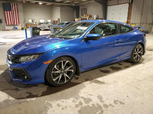 2HGFC3A55JH751428 - 2018 HONDA CIVIC SI BLUE photo 1