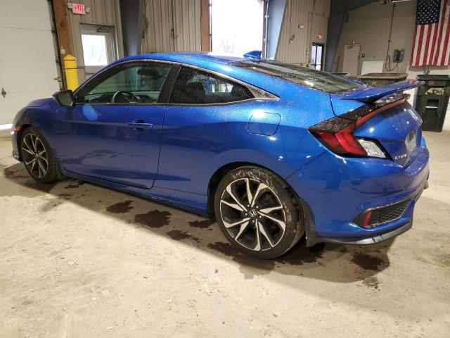 2HGFC3A55JH751428 - 2018 HONDA CIVIC SI BLUE photo 2