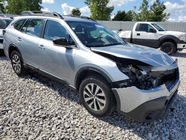 4S4BTAAC0L3191254 - 2020 SUBARU OUTBACK SILVER photo 4