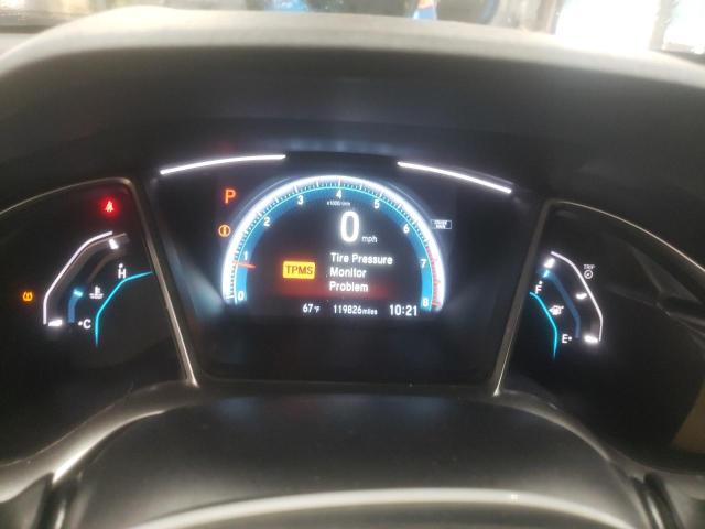 2HGFC2F79HH561890 - 2017 HONDA CIVIC EX BLACK photo 9