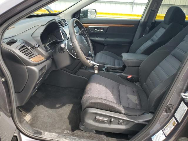 5J6RT6H58NL041431 - 2022 HONDA CR-V EX GRAY photo 7