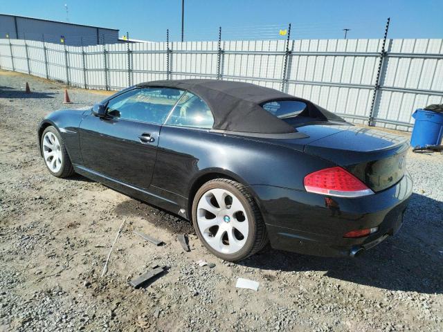 WBAEK13416CN78682 - 2006 BMW 650 I BLACK photo 2