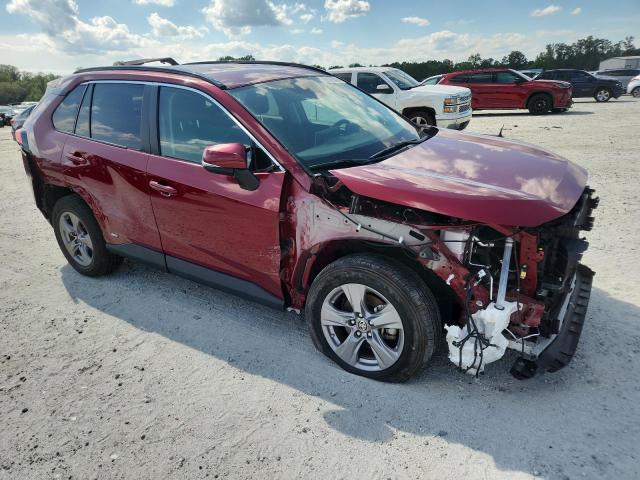 4T3MWRFV1PU095679 - 2023 TOYOTA RAV4 LE 勃艮第红 照片 4