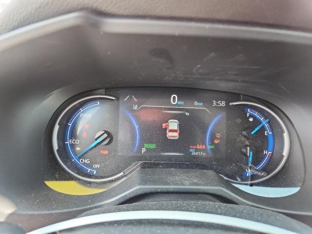 4T3MWRFV1PU095679 - 2023 TOYOTA RAV4 LE 勃艮第红 照片 9