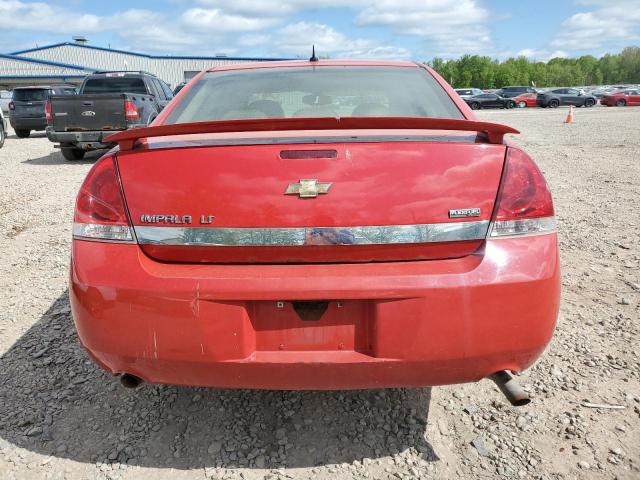 2G1WC57M491322237 - 2009 CHEVROLET IMPALA 2LT RED photo 6