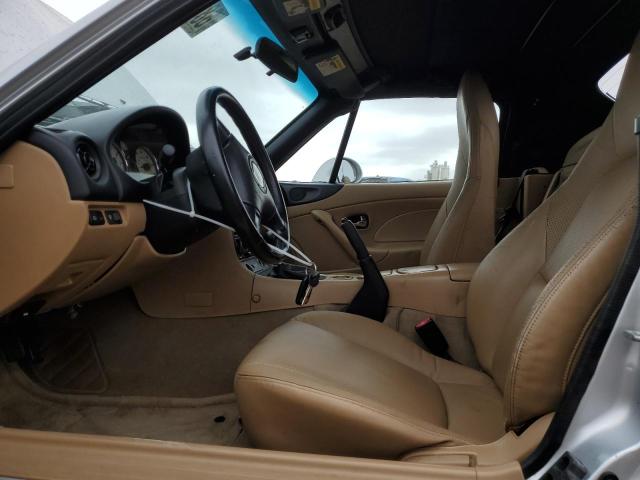 JM1NB353210203154 - 2001 MAZDA MX-5 MIATA BASE SILVER photo 7