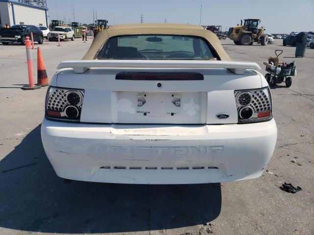 1FAFP44433F330300 - 2003 FORD MUSTANG WHITE photo 6