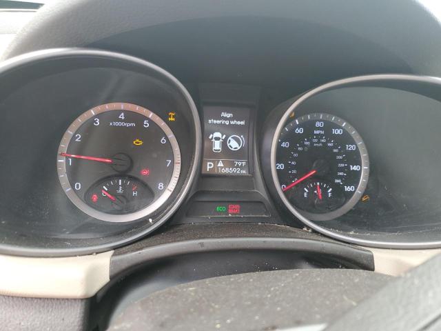 5XYZUDLB0DG023049 - 2013 HYUNDAI SANTA FE S ნაცრისფერი ფოტო 9