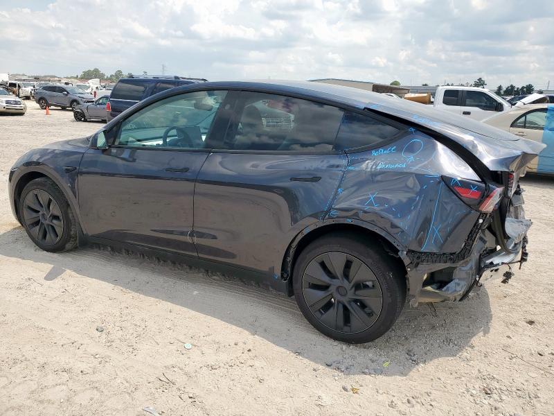 7SAYGDEE9SA351696 - 2025 TESLA MODEL Y GRAY photo 2
