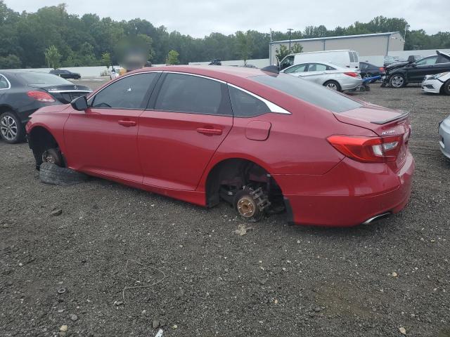 1HGCV1F34MA066655 - 2021 HONDA ACCORD SPORT RED photo 2