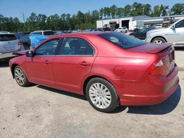 3FAHP0HG6BR271430 - 2011 FORD FUSION SE RED photo 2