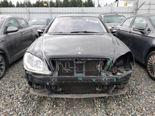 WDBNG84J85A459067 - 2005 MERCEDES-BENZ S 500 4MATIC BLACK photo 5