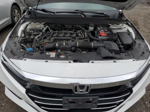 1HGCV1F5XMA069366 - 2021 HONDA ACCORD EXL WHITE photo 11