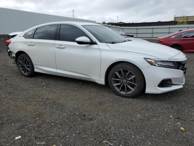 1HGCV1F5XMA069366 - 2021 HONDA ACCORD EXL WHITE photo 4