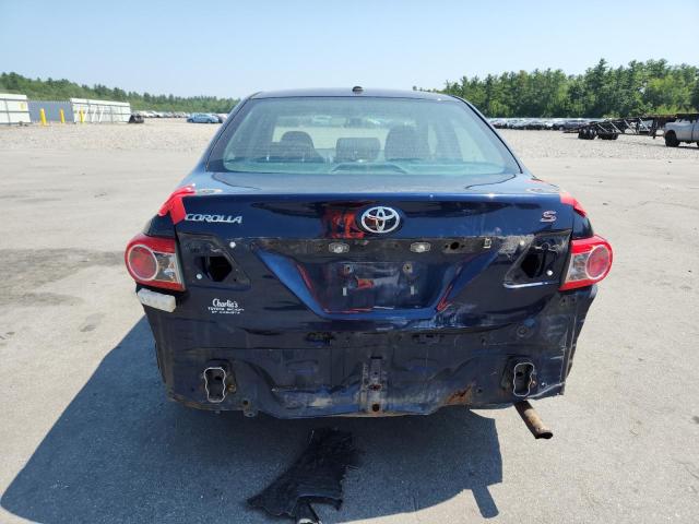 2T1BU4EE9DC070164 - 2013 TOYOTA COROLLA BASE BLUE photo 6