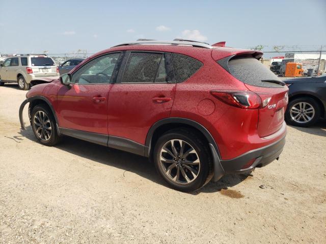 JM3KE2DY1G0692132 - 2016 MAZDA CX-5 GT RED photo 2