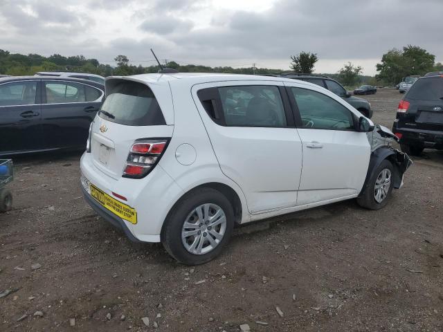 1G1JG6SB2K4140105 - 2019 CHEVROLET SONIC WHITE photo 3