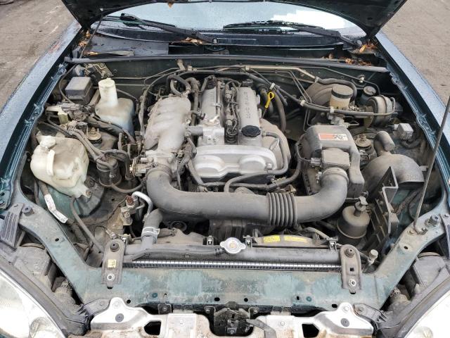 JM1NB353610202783 - 2001 MAZDA MX-5 MIATA BASE GREEN photo 11