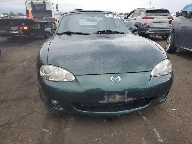 JM1NB353610202783 - 2001 MAZDA MX-5 MIATA BASE GREEN photo 5