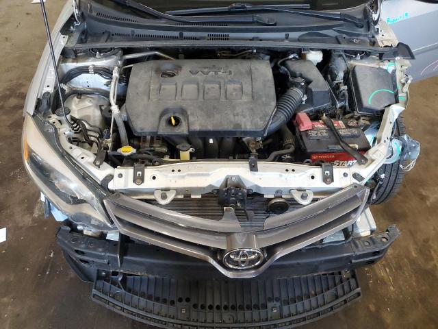 2T1BURHE2GC705786 - 2016 TOYOTA COROLLA L SILVER photo 11