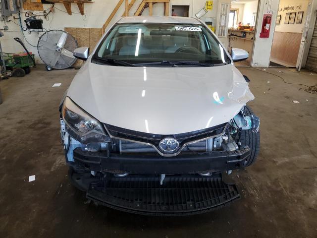 2T1BURHE2GC705786 - 2016 TOYOTA COROLLA L SILVER photo 5