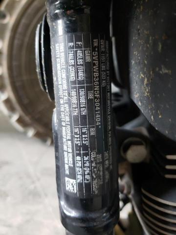 5VPWB36N5F3041404 - 2015 VICTORY MOTORCYCLES HIGH-BALL Czarny zdjęcie 10