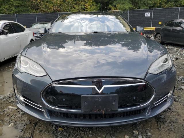 5YJSA1CN3DFP25974 - 2013 TESLA MODEL S WHITE photo 5