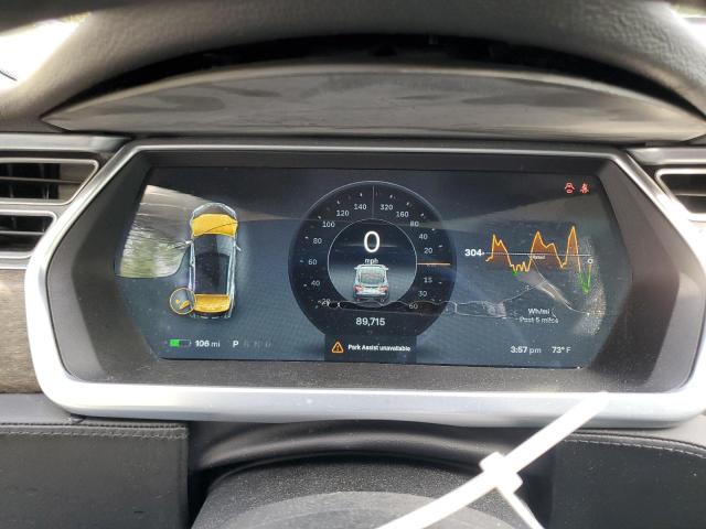 5YJSA1CN3DFP25974 - 2013 TESLA MODEL S WHITE photo 9