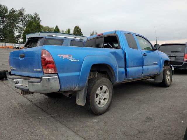 5TEUU42N85Z037651 - 2005 TOYOTA TACOMA ACCESS CAB 蓝色 照片 3