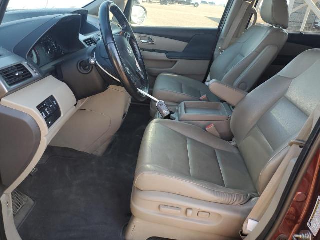 5FNRL5H61GB108319 - 2016 HONDA ODYSSEY EXL MAROON photo 7