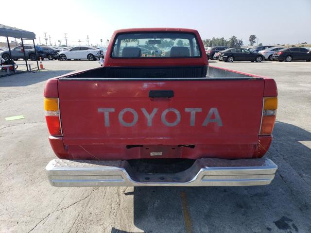 JT4RN50A9J5135836 - 1988 TOYOTA PICKUP 1/2 TON RN50 RED photo 6