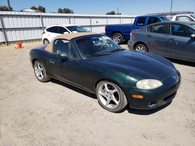 JM1NB353820222177 - 2002 MAZDA MX-5 MIATA BASE GREEN photo 4