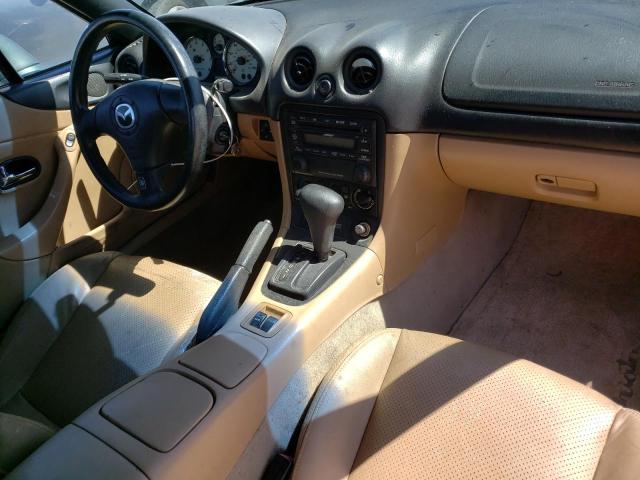 JM1NB353820222177 - 2002 MAZDA MX-5 MIATA BASE GREEN photo 8