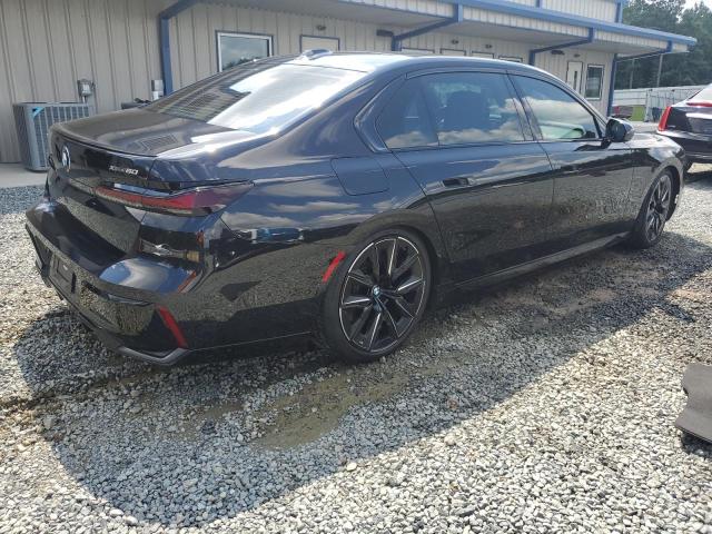 WBY53EJ08PCL76123 - 2023 BMW I7 XDRIVE60 BLACK photo 3