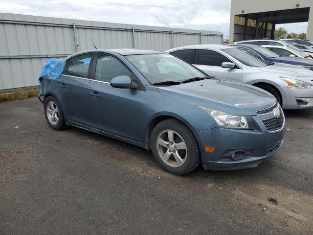 1G1PF5SC2C7357797 - 2012 CHEVROLET CRUZE LT BLUE photo 4