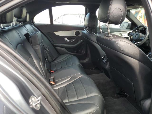 55SWF4KB2HU186831 - 2017 MERCEDES-BENZ C 300 4MATIC GRAY photo 10